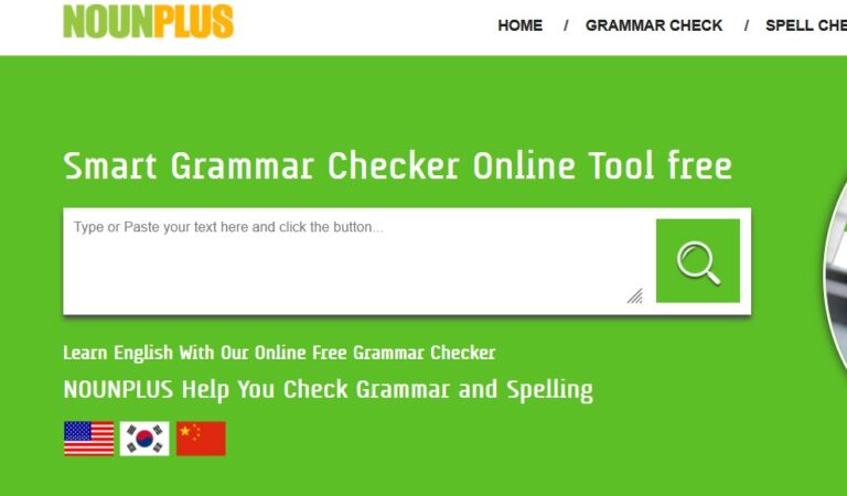 Top 30 Grammar Checking Tools - #10 NounPlus