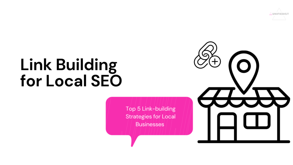 Link Building for local seo banner