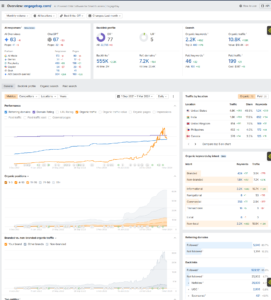 Engagebay Ahrefs Overview